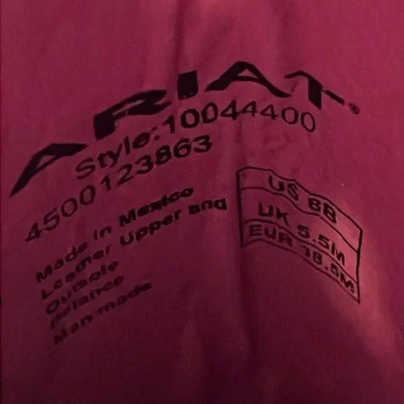 ARIAT WOMEN'S FUTURITY BOON WESTERN BOOTS - SQUARE TOE - Picture 16 of 16